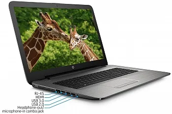 Купить Ноутбук HP 17-x028ur (Z3F86EA) Silver - ITMag