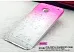 Пластиковая накладка IMAK Colorful Raindrop Series для HTC One / M7 (+ пленка) (Розовый) - ITMag