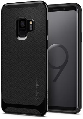 Spigen Neo Hybrid for Samsung Galaxy S9 shiny black (592CS22855) - ITMag