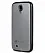TPU чехол Melkco Poly FRAME для Samsung i9500 Galaxy S4 (+ плівка) (Безбарвний / Чорний) - ITMag
