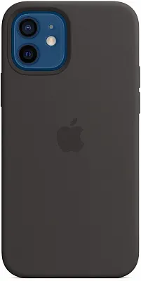 Apple iPhone 12 Pro Max Silicone Case with MagSafe - Black (MHLG3) Copy - ITMag