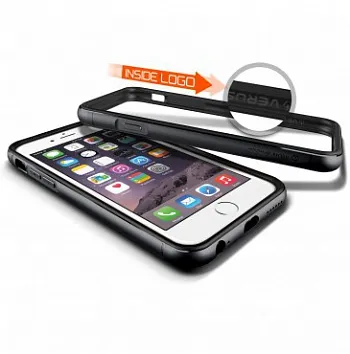 Verus Iron Bumber case for iPhone 6/6S (Black-Titanium) - ITMag