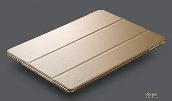 Кожаный чехол (книжка) Rock Uni Series для Apple iPad Air 2 (Золотой / Gold) - ITMag