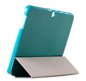 Чехол Crazy Horse Tri-fold Leather Folio Cover Stand Blue for Samsung Galaxy Tab 3 10.1 P5200/P5210 - ITMag