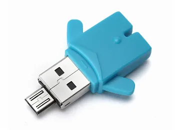 USB-Flash 32Gb Xiaomi Mi Micro USB OTG Bunny Blue - ITMag