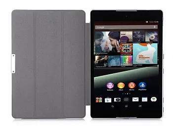 Чехол EGGO Tri-fold Stand Smart Silk Leather Case for HTC Google Nexus 9 (Белый) - ITMag