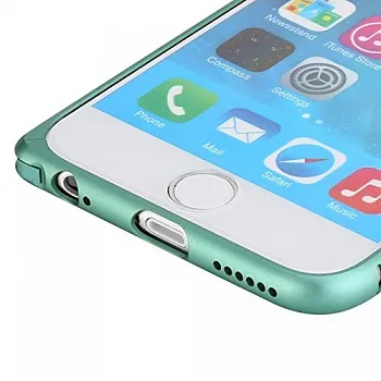 Металлический бампер Rock Arc Slim Guard для Apple iPhone 6/6S (4.7") (Синий / Blue) - ITMag