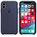 Apple iPhone XS Max Silicone Case - Midnight Blue (MRWG2) - ITMag