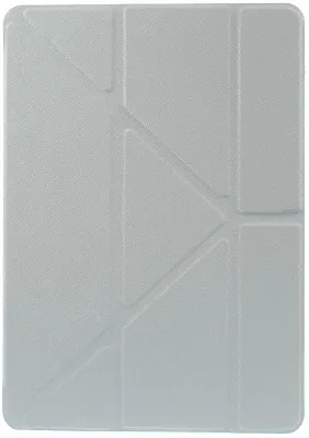 Чехол EGGO для iPad Air 2 Cross Texture Origami Stand Folio - Grey - ITMag
