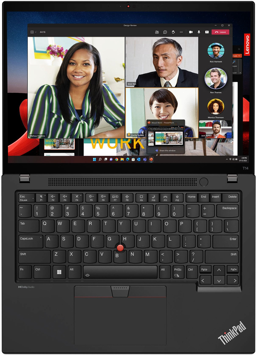 Купить Ноутбук Lenovo ThinkPad T14 Gen 4 Thunder Black (21HD003WRA) - ITMag