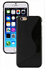 TPU Duotone Apple iPhone 6/6S Черный (матово/прозрачный) - ITMag