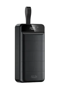 REMAX Leader Series 22.5W Multi-compatible Fast Charging Power Bank 30000mah RPP-183 Black - ITMag
