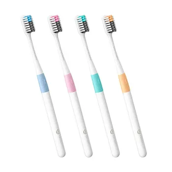 Набор зубных щеток DR.BEI BASS Toothbrush 4pcs (NUN4006RT) - ITMag