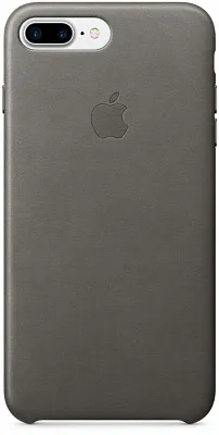 Apple iPhone 7 Plus Leather Case - Storm Gray MMYE2 - ITMag