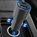 Wiwu Car Charger, Aluminium, Quick Charge Type-C PD (18W) + USB 3.0 (18W) Black (PC100) - ITMag