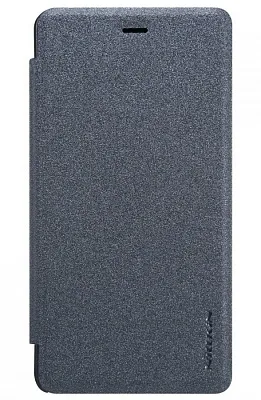 Кожаный чехол (книжка) Nillkin Sparkle Series для Xiaomi Redmi 3 Pro / Redmi 3s (Черный) - ITMag
