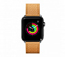 Кожаный ремешок для Apple Watch 42/44 mm LAUT MILANO Ochre (LAUT_AWL_ML_BR) - ITMag