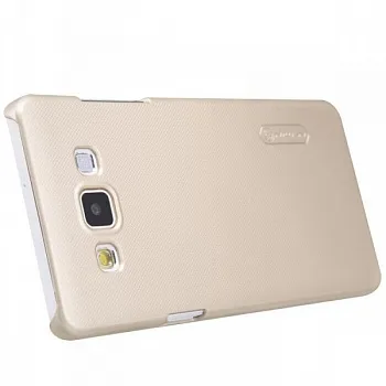 Чехол Nillkin Matte для Samsung A500H Galaxy A5 (+ пленка) (Золотой) - ITMag