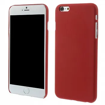 Прорезиненный чехол EGGO для iPhone 6 Plus/6S Plus - Red - ITMag