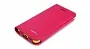 Шкіряний чохол Nuoku Grace (книжка) для Apple iPhone 5/5S/5C (+ плівка) (Рожевий) - ITMag