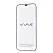 Защитное стекло WAVE Dust-Proof iPhone 12 Pro Max (black) - ITMag