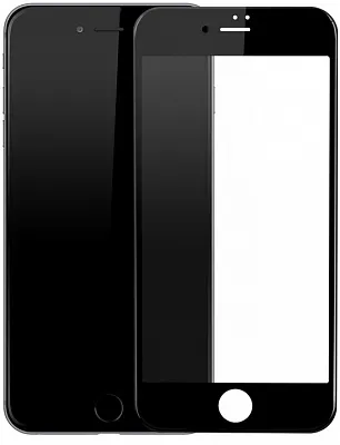 Защитное стекло Baseus Silk-screen 3D Arc Protective Film для iPhone 7 Plus/8 Plus Black (SGAPIPH7P-A3D01) - ITMag
