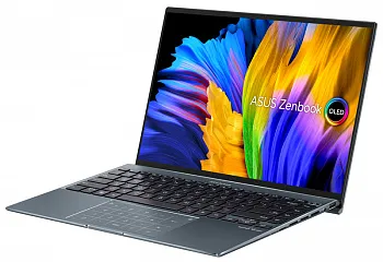 Купить Ноутбук ASUS ZenBook 14X OLED UX5401EA Pine Gray (UX5401EA-KN144W) - ITMag