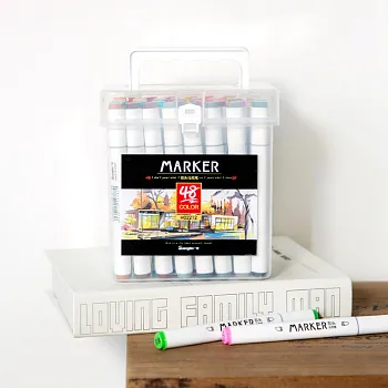 Набор Фломастеров Xiaomi Guangbo Storage Compartment Marker Pen 48 Colors (H02278) - ITMag