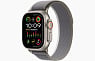 Apple Watch Ultra 2 GPS + Cellular 49mm Titanium Case with Green/Gray Trail Loop - M/L (MRF43) - ITMag