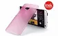 Пластикова накладка IMAK 0,7 mm Color series для HTC One / M7 (Рожевий) - ITMag
