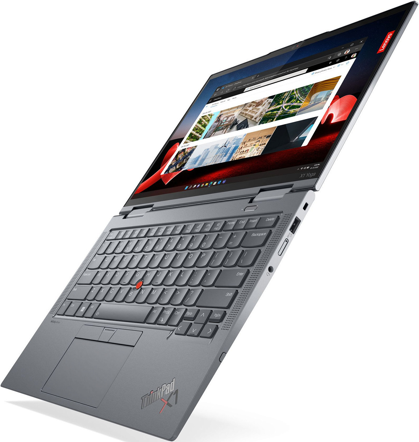 Купить Ноутбук Lenovo ThinkPad X1 Yoga Gen 8 Storm Gray (21HQ0055RA) - ITMag