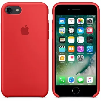 Apple iPhone 7 Silicone Case - (PRODUCT)RED MMWN2 - ITMag