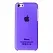 Пластикова Накладка Xinbo 0.8 mm для Apple iPhone 5/5S фіолетова - ITMag