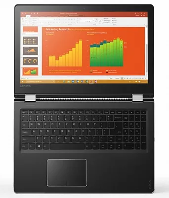 Купить Ноутбук Lenovo Yoga 510-15 IKB (80VC001KPB) Black - ITMag
