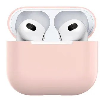 Силиконовый чехол EGGO для AirPods 4 - pink sand - ITMag