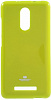 TPU чехол Mercury Jelly Color series для Xiaomi Redmi Note 3 / Redmi Note 3 Pro (Лайм) - ITMag