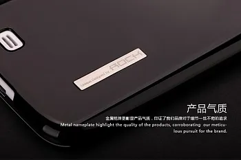 Чехол ROCK Ethereal Shell Plastic для Samsung Galaxy S4 i9500/i9505 black - ITMag