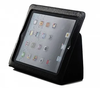 Чехол EGGO City Style для iPad 3 (кожа, черный) - ITMag