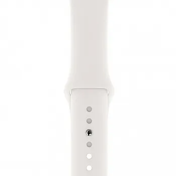 Apple Watch SE GPS 44mm Silver Aluminum Case w. White Sport B. (MYDQ2) - ITMag