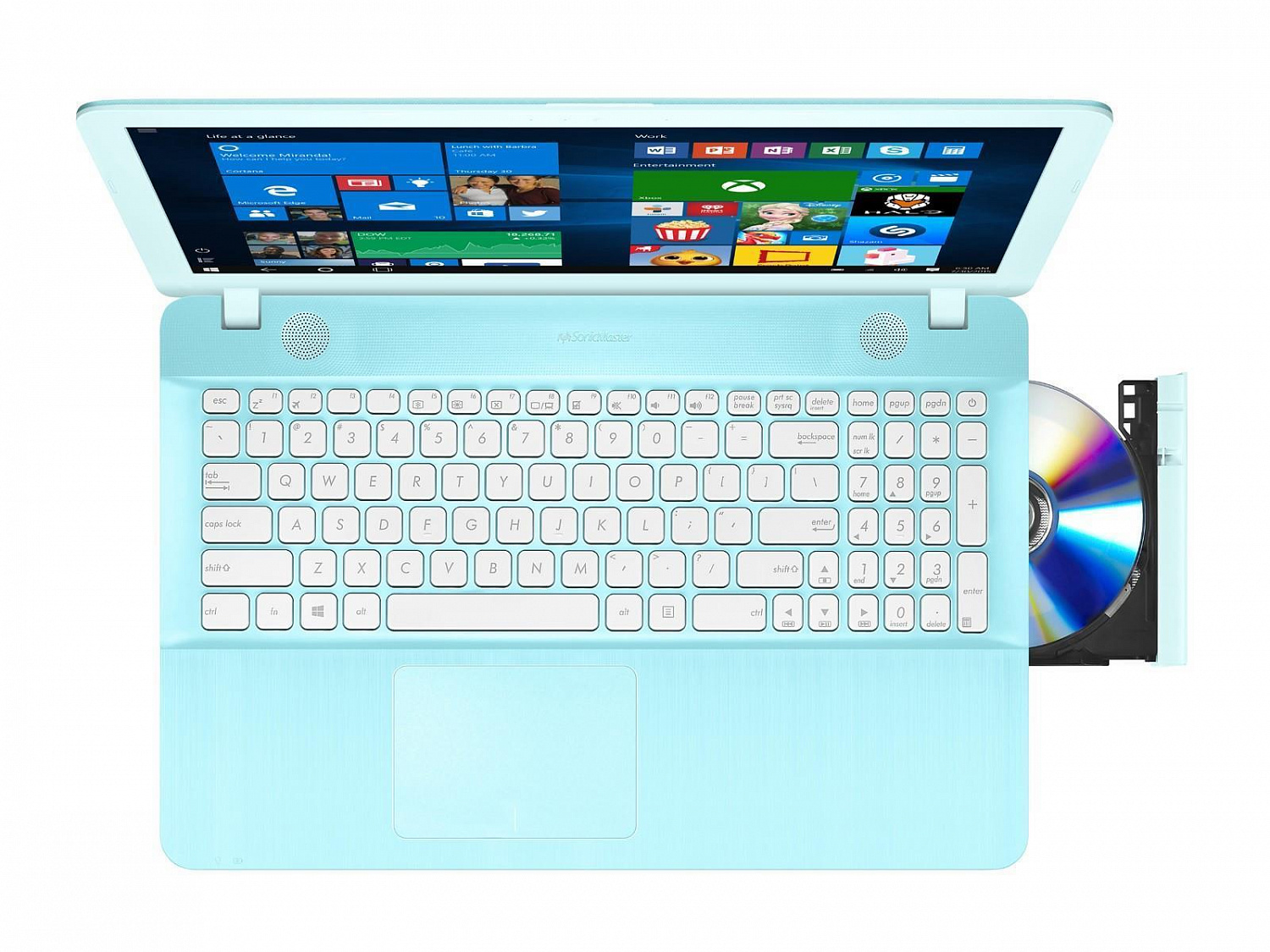 Купить Ноутбук ASUS X541SA (X541SA-XX121T) Aqua Blue - ITMag