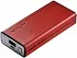 Внешняя батарея Metrans Apple/Samsung/HTC/Motorola/Nokia 5500 mAh (кожа, красный) - ITMag