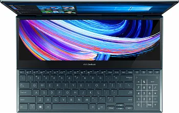 Купить Ноутбук ASUS ZenBook Pro Duo 15 OLED UX582LR Celestial Blue (UX582LR-H2026R) - ITMag