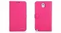 Шкіряний чохол Nuoku Grace (книжка) для Samsung N9000 Galaxy Note 3 (+ плівка) (Рожевий) - ITMag