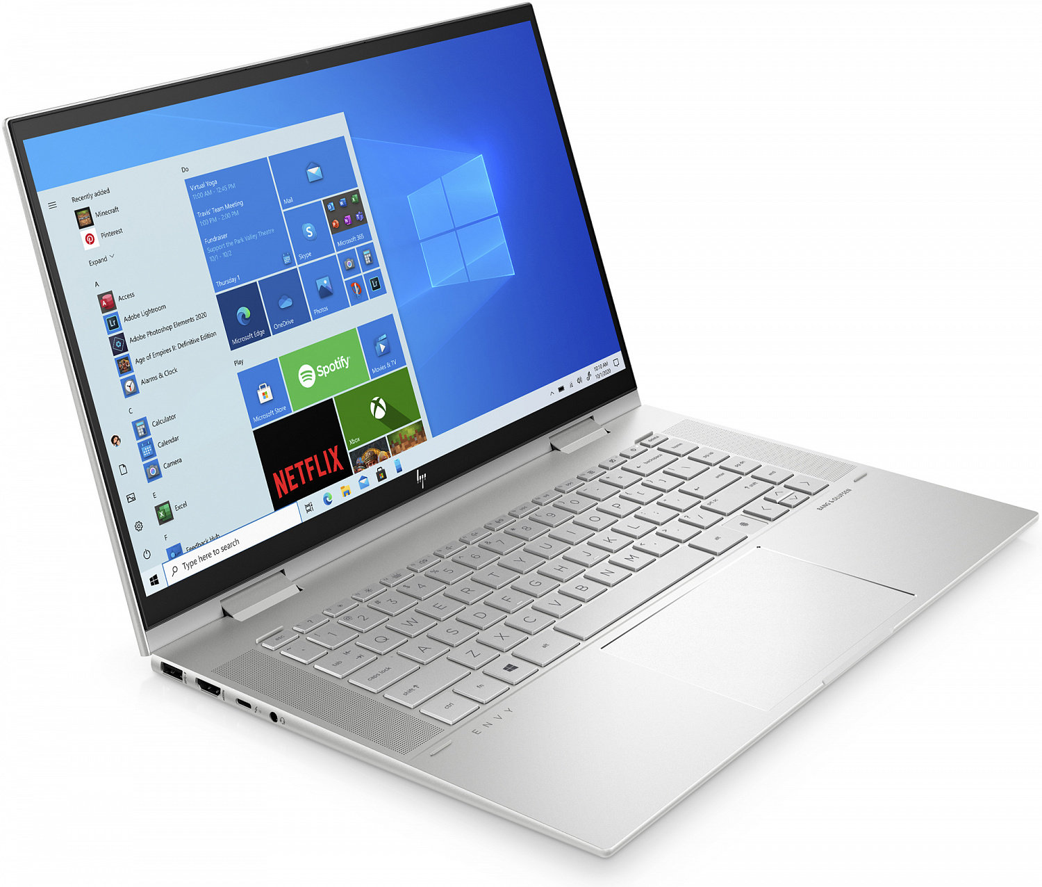 Купить Ноутбук HP ENVY x360 15-es0001ua Silver (423K4EA) - ITMag