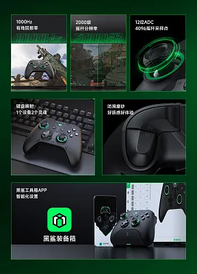 Джойстик Xiaomi Black Shark Magic Wireless Game Controller Black (BHR8152CN) - ITMag