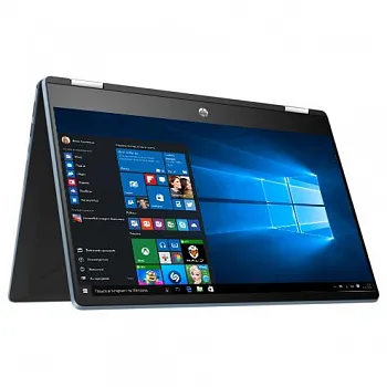 Купить Ноутбук HP Pavilion x360 14-dh0017ur Blue (7DS78EA) - ITMag