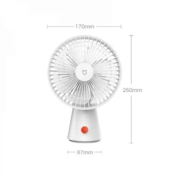Вентилятор портативный Xiaomi Mijia Desktop Mobile Fan (ZMYDFS01DM/BHR5932CN) - ITMag