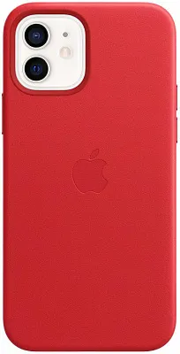 Apple iPhone 12 | 12 Pro Leather Case with MagSafe - PRODUCT RED (MHKD3) Copy - ITMag