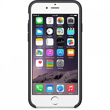 Apple iPhone 6 Silicone Case - Black MGQF2 - ITMag