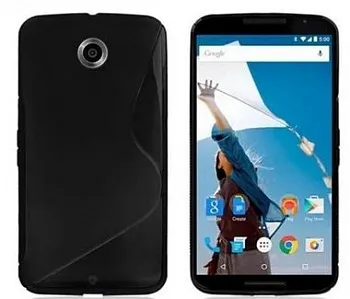 TPU Duotone Motorola Nexus 6 (Черный (матово/прозрачный)) - ITMag